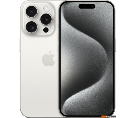  - Мобильные телефоны Apple iPhone 15 Pro Dual SIM 256GB (белый титан) - iPhone 15 Pro Dual SIM 256GB (белый титан)