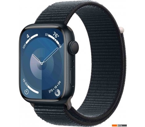  - Умные часы и браслеты Apple Watch Series 9 45 мм (алюминиевый корпус, полуночный/полуночный, нейлоновый ремешок) - Watch Series 9 45 мм (алюминиевый корпус, полуночный/полуночный, нейлоновый ремешок)