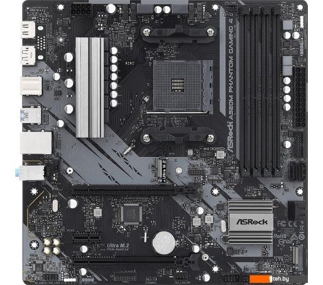  - Материнские платы ASRock A520M Phantom Gaming 4 - A520M Phantom Gaming 4