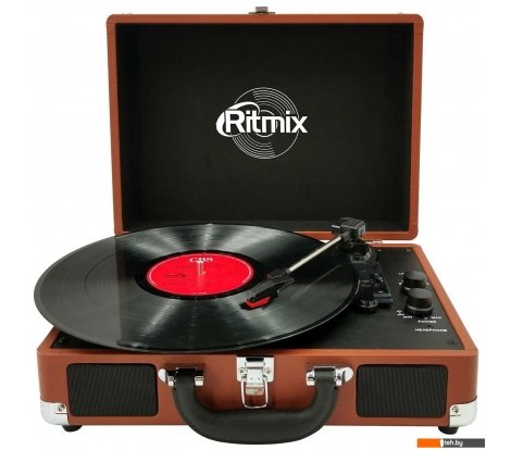  - Виниловые проигрыватели Ritmix LP-160B (коричневый) - LP-160B (коричневый)