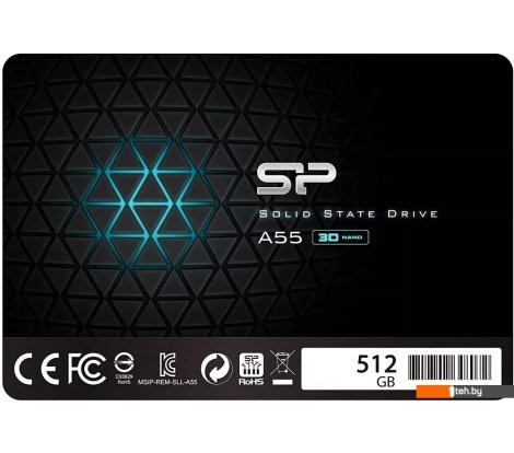 - SSD Silicon-Power Ace A55 512GB SP512GBSS3A55S25 - Ace A55 512GB SP512GBSS3A55S25