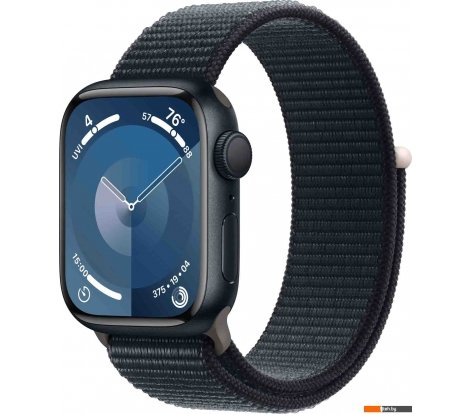  - Умные часы и браслеты Apple Watch Series 9 41 мм (алюминиевый корпус, полуночный/полуночный, нейлоновый ремешок) - Watch Series 9 41 мм (алюминиевый корпус, полуночный/полуночный, нейлоновый ремешок)
