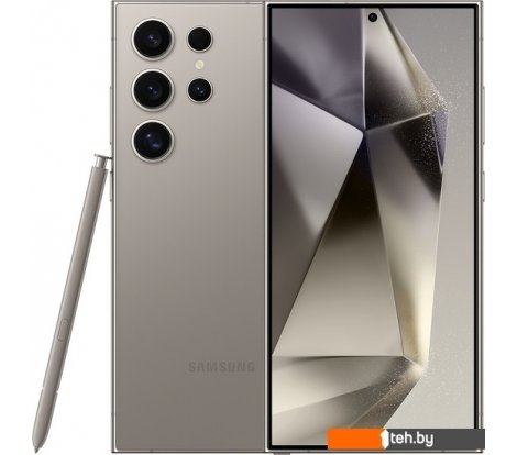  - Мобильные телефоны Samsung Galaxy S24 Ultra SM-S928B 256GB (титановый серый) - Galaxy S24 Ultra SM-S928B 256GB (титановый серый)