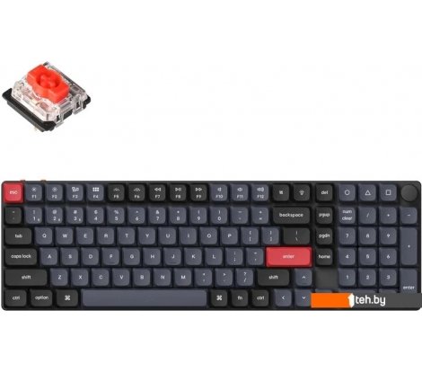  - Клавиатуры Keychron K17 Pro K17P-H1-RU (Gateron Low Profile Red) - K17 Pro K17P-H1-RU (Gateron Low Profile Red)
