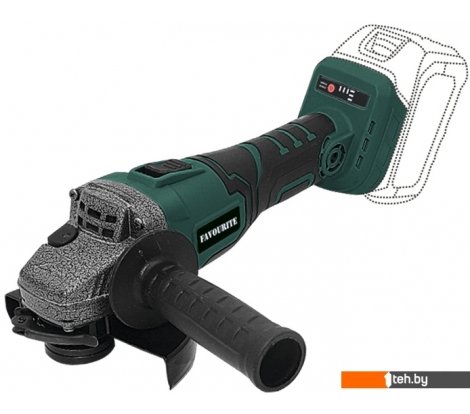  - Угловые шлифмашины (болгарки) Favourite OBS 21 FG 125 (с 2-мя АКБ 2Ah) - OBS 21 FG 125 (с 2-мя АКБ 2Ah)