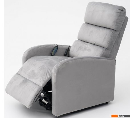  - Массажеры и массажные кресла Calviano 2166 (серый велюр) - 2166 (серый велюр)