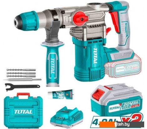  - Перфораторы Total TRHLI202882 (с 2-мя АКБ, кейс, набор оснастки) - TRHLI202882 (с 2-мя АКБ, кейс, набор оснастки)
