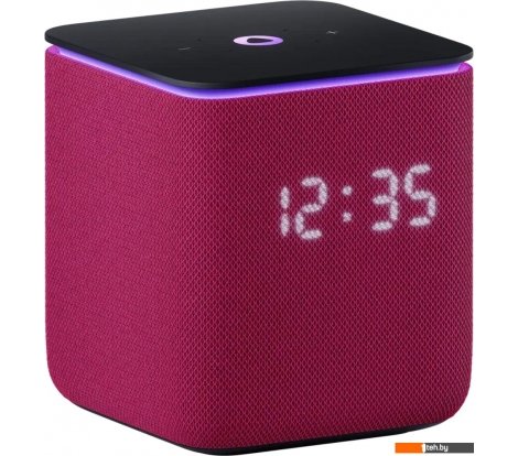  - Беспроводные и портативные колонки Яндекс Станция Миди (малиновый) - Станция Миди (малиновый)