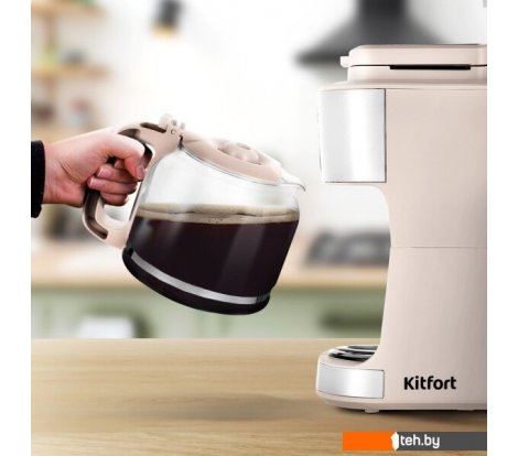  - Кофеварки и кофемашины Kitfort KT-7238 - KT-7238