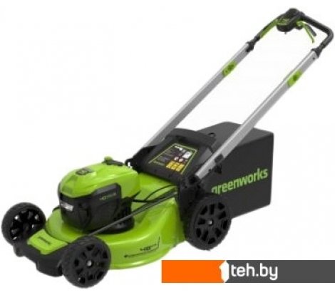  - Газонокосилки Greenworks GD40LM48SPK4 2517407UB (с 1-им АКБ 4 Ач) - GD40LM48SPK4 2517407UB (с 1-им АКБ 4 Ач)