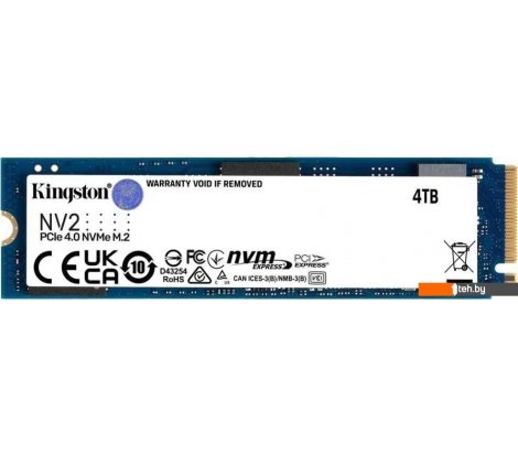  - SSD Kingston NV2 4TB SNV2S/4000G - NV2 4TB SNV2S/4000G