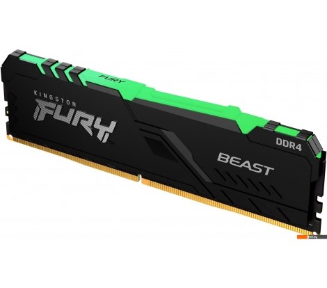  - Оперативная память Kingston FURY Beast RGB 32ГБ DDR4 3600 МГц KF436C18BB2A/32 - FURY Beast RGB 32ГБ DDR4 3600 МГц KF436C18BB2A/32