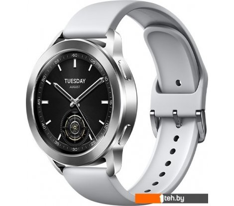  - Умные часы и браслеты Xiaomi Watch S3 M2323W1 (серебристый/серый, международная версия) - Watch S3 M2323W1 (серебристый/серый, международная версия)