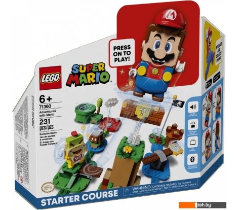 - Конструкторы LEGO Super Mario 71360 Приключения вместе с Марио - Стартовый набор - Super Mario 71360 Приключения вместе с Марио - Стартовый набор