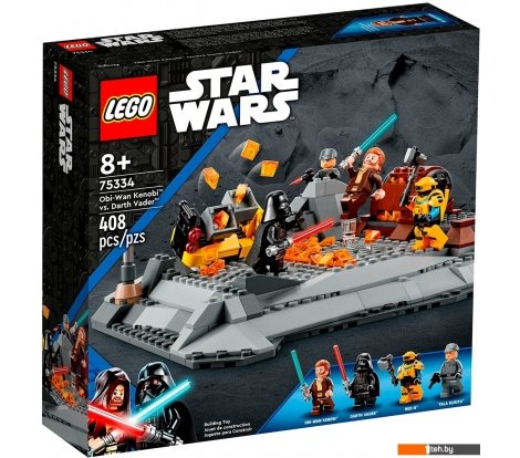  - Конструкторы LEGO Star Wars 75334 Оби-Ван Кеноби против Дарта Вейдера - Star Wars 75334 Оби-Ван Кеноби против Дарта Вейдера