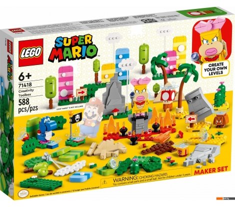  - Конструкторы LEGO Super Mario 71418 Набор инструментов для творчества - Super Mario 71418 Набор инструментов для творчества