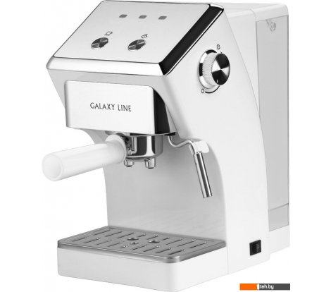  - Кофеварки и кофемашины Galaxy Line GL0756 (белый) - GL0756 (белый)