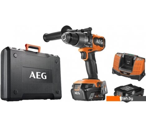  - Шуруповерты, гайковерты, электроотвертки AEG Powertools BSB 18C3BL-X02C 4935478937 (с 2-мя АКБ 2 Ач + 4 Ач, кейс) - BSB 18C3BL-X02C 4935478937 (с 2-мя АКБ 2 Ач + 4 Ач, кейс)