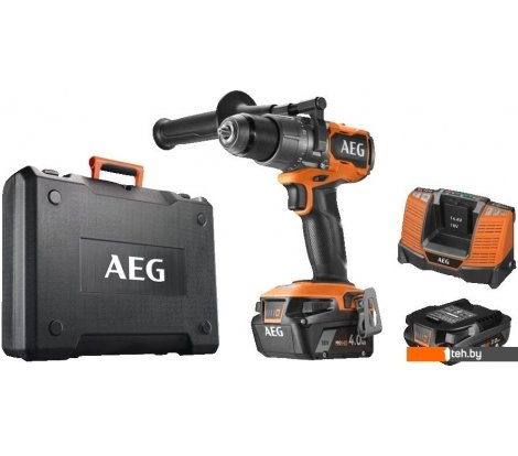  - Шуруповерты, гайковерты, электроотвертки AEG Powertools BSB 18C3BL-X02C 4935478937 (с 2-мя АКБ 2 Ач + 4 Ач, кейс) - BSB 18C3BL-X02C 4935478937 (с 2-мя АКБ 2 Ач + 4 Ач, кейс)