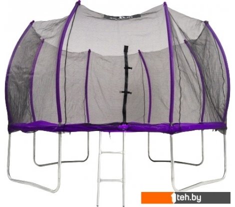  - Батуты Calviano Outside Master Purple 374 см - 12ft (внешняя сетка, с лестницей) - Outside Master Purple 374 см - 12ft (внешняя сетка, с лестницей)