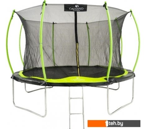  - Батуты Calviano Inside Master Green 374 см - 12ft (внутренняя сетка, с лестницей) - Inside Master Green 374 см - 12ft (внутренняя сетка, с лестницей)