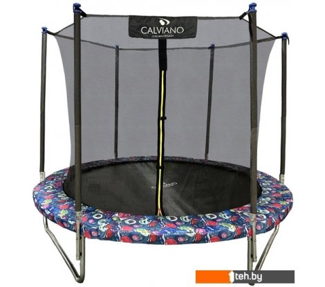 - Батуты Calviano Smile 252 см-8FT INSIDE с внутренней сеткой складной - Smile 252 см-8FT INSIDE с внутренней сеткой складной