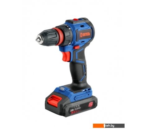  - Шуруповерты, гайковерты, электроотвертки Витязь ДА-520-10БСП 18012024 (с 2-мя АКБ, кейс, набор оснастки) - ДА-520-10БСП 18012024 (с 2-мя АКБ, кейс, набор оснастки)