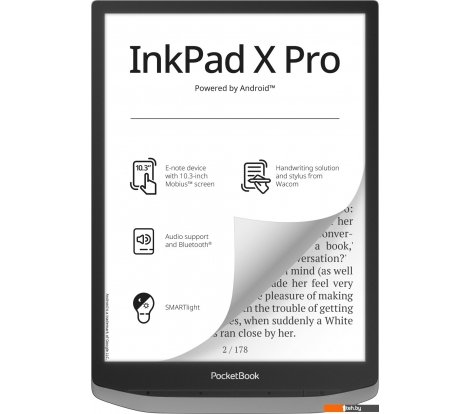 - Электронные книги PocketBook InkPad X Pro (серый) - InkPad X Pro (серый)