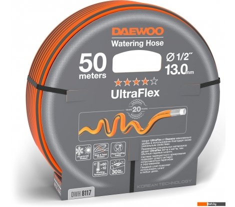  - Поливочные шланги Daewoo Power UltraFlex DWH 8117 (1/2