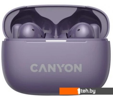  - Наушники и гарнитуры Canyon OnGo 10 ANC TWS-10 (фиолетовый) - OnGo 10 ANC TWS-10 (фиолетовый)