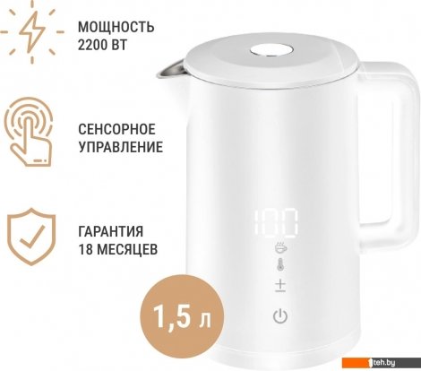  - Электрочайники и термопоты Techno D2215EA (белый) - D2215EA (белый)