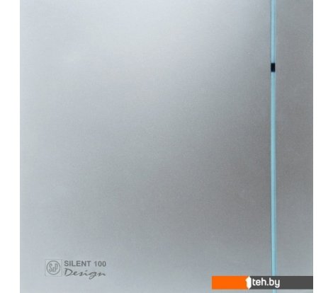- Вытяжная и приточная вентиляция Soler&Palau Silent-100 CHZ Silver Design - 3C 5210603600 - Silent-100 CHZ Silver Design - 3C 5210603600