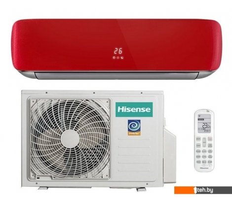  - Кондиционеры Hisense Red Crystal Super DC Inverter AS-13UW4RVETG00(R) - Red Crystal Super DC Inverter AS-13UW4RVETG00(R)