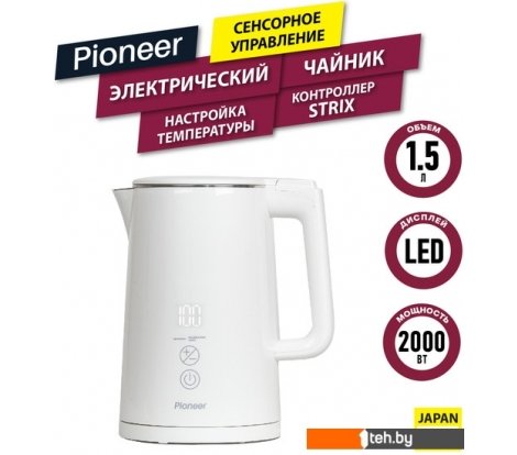  - Электрочайники и термопоты Pioneer KE577M (белый) - KE577M (белый)