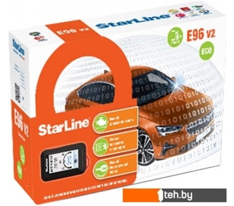 - Автосигнализации StarLine E96 v2 BT ECO 2CAN+4LIN - E96 v2 BT ECO 2CAN+4LIN