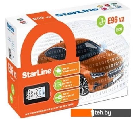  - Автосигнализации StarLine E96 v2 BT ECO 2CAN+4LIN - E96 v2 BT ECO 2CAN+4LIN