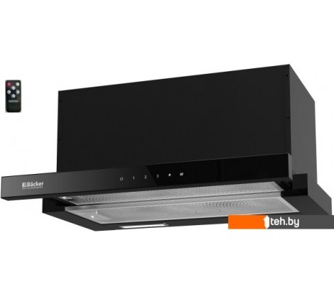  - Вытяжки Backer TH60CL-2F200-BLACK RC - TH60CL-2F200-BLACK RC