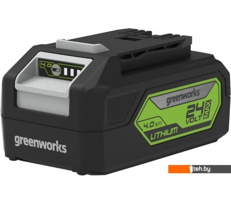  - Аккумуляторы и зарядные устройства для инструмента Greenworks G24B4 2926807 (24В/4 Ач) - G24B4 2926807 (24В/4 Ач)
