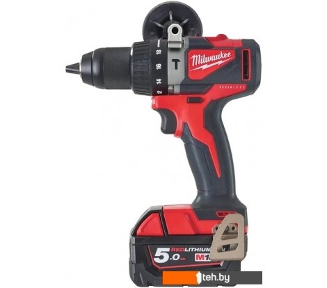  - Шуруповерты, гайковерты, электроотвертки Milwaukee M18 BLPD2-502X 4933464518 (с 2-мя АКБ 5 Ач, кейс) - M18 BLPD2-502X 4933464518 (с 2-мя АКБ 5 Ач, кейс)
