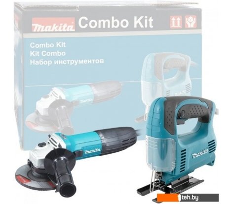  - Наборы электроинструментов Makita DK0122 (лобзик + болгарка) - DK0122 (лобзик + болгарка)