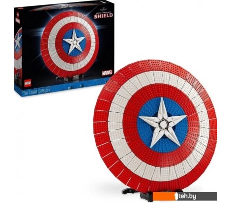 - Конструкторы LEGO Super Heroes Marvel 76262 Щит Капитана Америки - Super Heroes Marvel 76262 Щит Капитана Америки