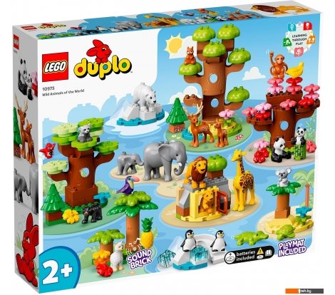  - Конструкторы LEGO Duplo 10975 Дикие животные мира - Duplo 10975 Дикие животные мира