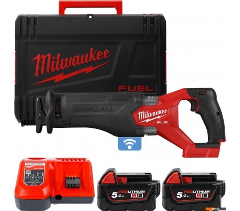  - Циркулярные, торцовочные и сабельные пилы Milwaukee Fuel M18 M18ONEFSZ-502X 4933478294 (с 2-мя АКБ, кейс) - Fuel M18 M18ONEFSZ-502X 4933478294 (с 2-мя АКБ, кейс)