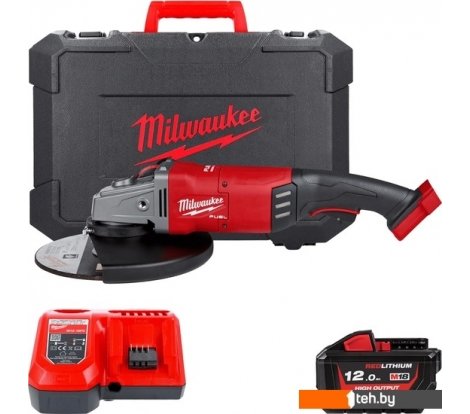  - Угловые шлифмашины (болгарки) Milwaukee M18 Fuel M18FLAG230XPDB-121C 4933464115 (с 1-им АКБ, кейс) - M18 Fuel M18FLAG230XPDB-121C 4933464115 (с 1-им АКБ, кейс)