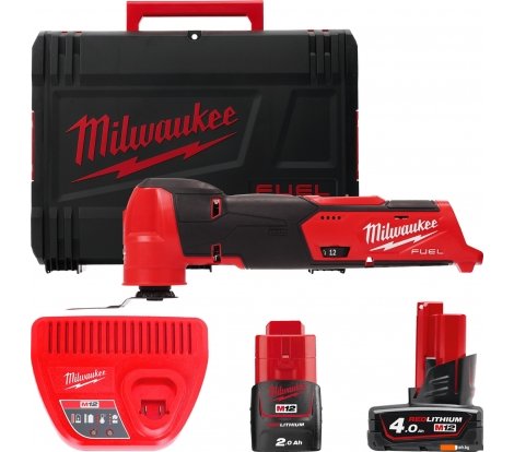  - Шлифмашины Milwaukee M12 Fuel M12FMT-422X 4933472239 (с 2-мя АКБ 2 Ач + 4 Ач, кейс) - M12 Fuel M12FMT-422X 4933472239 (с 2-мя АКБ 2 Ач + 4 Ач, кейс)