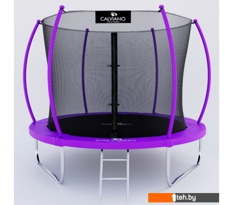 - Батуты Calviano Inside Master Purple 252 см - 8ft (внутренняя сетка, с лестницей) - Inside Master Purple 252 см - 8ft (внутренняя сетка, с лестницей)