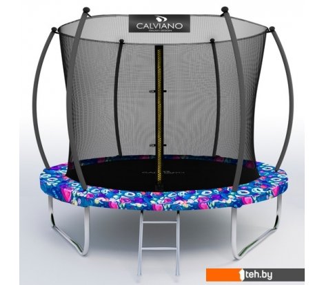 - Батуты Calviano Inside Master Smile 252 см - 8ft (внутренняя сетка, с лестницей) - Inside Master Smile 252 см - 8ft (внутренняя сетка, с лестницей)