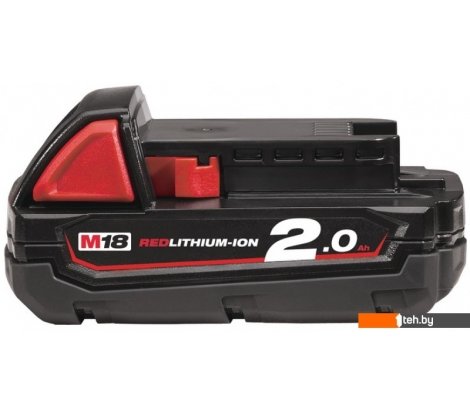  - Аккумуляторы и зарядные устройства для инструмента Milwaukee M18 M18B2 4932430062 (18В/2 Ач) - M18 M18B2 4932430062 (18В/2 Ач)