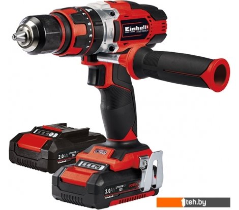  - Шуруповерты, гайковерты, электроотвертки Einhell TE-CD 18/48 Li-i 4513935 (с 2-мя АКБ, кейс) - TE-CD 18/48 Li-i 4513935 (с 2-мя АКБ, кейс)