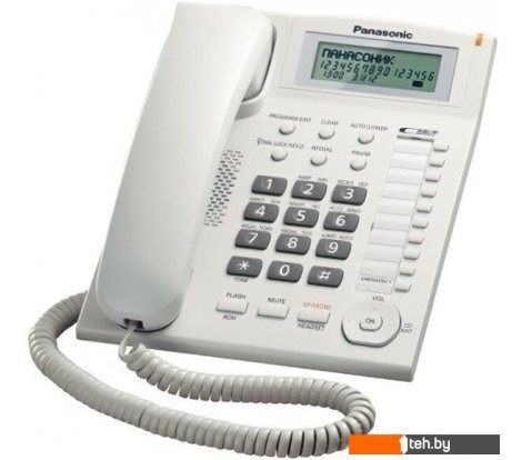  - Проводные телефоны Panasonic KX-TS2388UAW (белый) - KX-TS2388UAW (белый)